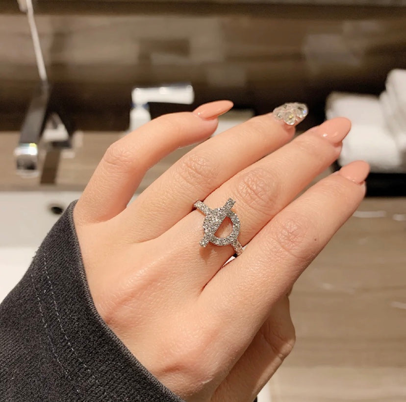 [Eterna Jewels]ECHAPPEE RING SILVER DIAMOND