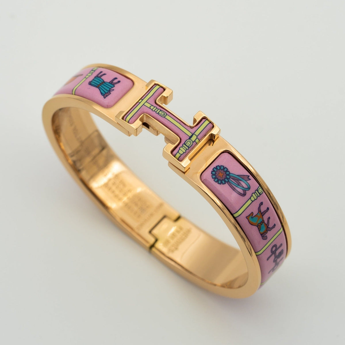 [Eterna Jewels]H PINK GOLD BRACELET PINK CERAMIC