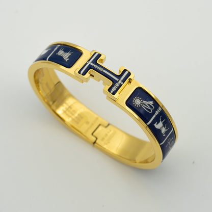 [Eterna Jewels]H BRACELET BLUE CERAMIC