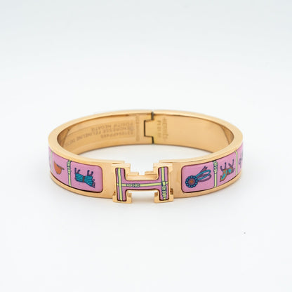 [Eterna Jewels]H PINK GOLD BRACELET PINK CERAMIC