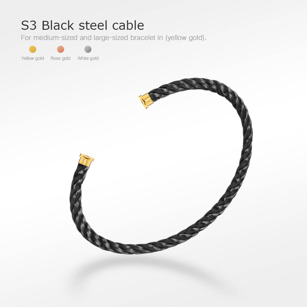 [Eterna Jewels]FORCE SERIES BRACELET CABLES 50 CHOICES (DIY SELECTION)