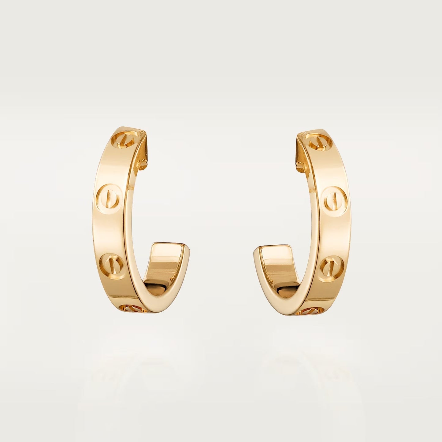 [Eterna Jewels]LOVE EARRINGS 2.65 MM NO DIAMOND SMALL