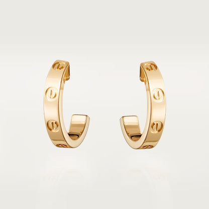 [Eterna Jewels]LOVE EARRINGS 2.65 MM NO DIAMOND SMALL