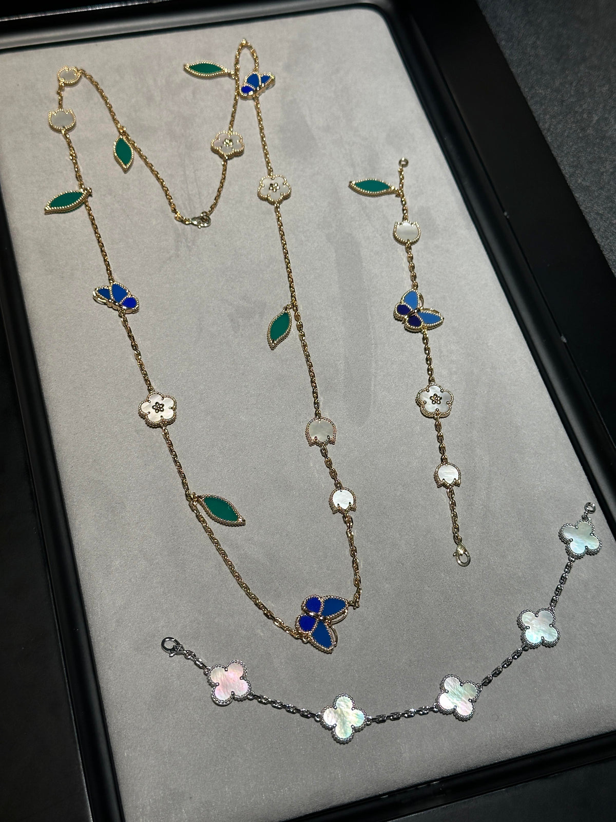 [Eterna Jewels] 26 NEW CLOVER 15 MOTIFS LUCKY NECKLACE