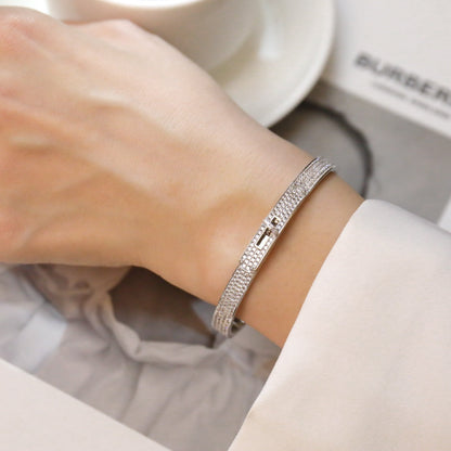 [Eterna Jewels]KELLY BRACELET DIAMOND PAVED