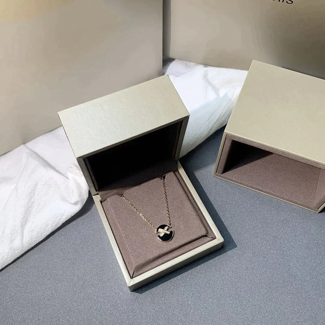 [Eterna Jewels]JEUX DE ROSE GOLD DIAMOND NECKLACE