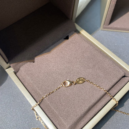 [Eterna Jewels]JEUX DE PINK GOLD DIAMOND NECKLACE