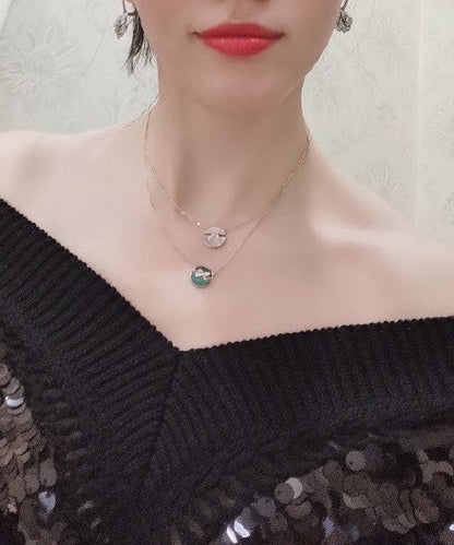 [Eterna Jewels]JEUX DE ROSE GOLD DIAMOND NECKLACE