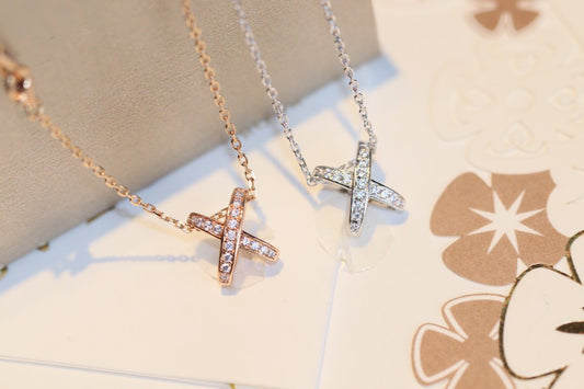 [Eterna Jewels]JEUX DE DIAMOND NECKLACE