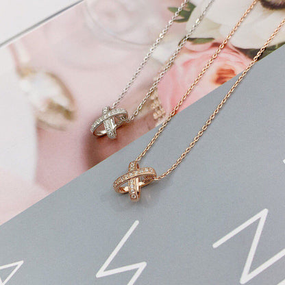 [Eterna Jewels]JEUX DE DIAMOND NECKLACE