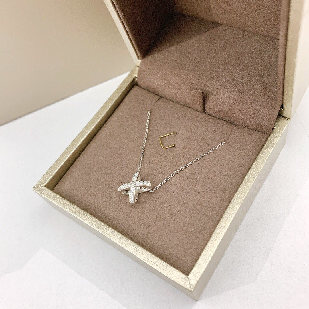 [Eterna Jewels]JEUX DE DIAMOND NECKLACE