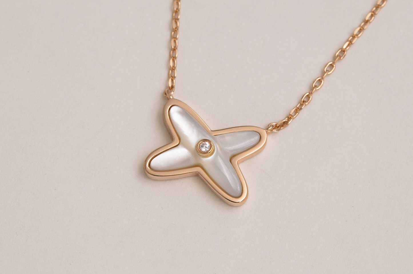 [Eterna Jewels]JEUX DE NECKLACE 1 DIAMOND