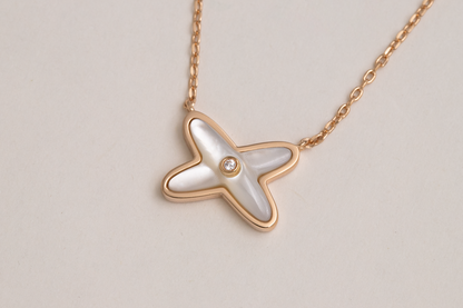 [Eterna Jewels]JEUX DE NECKLACE 1 DIAMOND