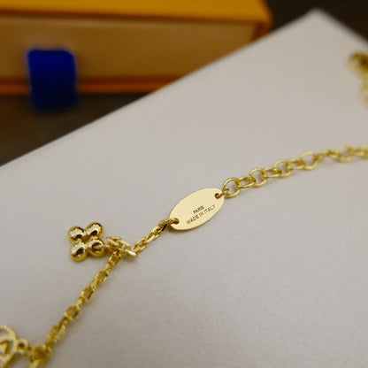 [Eterna Jewels]BLOOMING SUPPLE NECKLACE BRASS