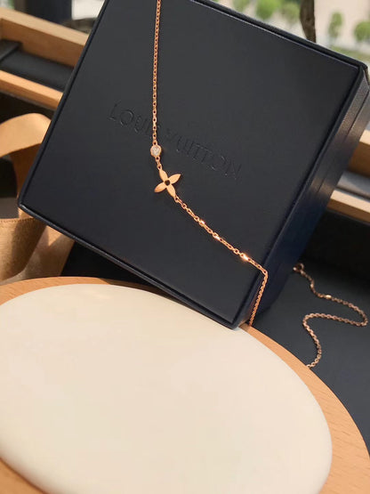 [Eterna Jewels]BLOSSOM PENDANT PINK GOLD AND DIAMOND