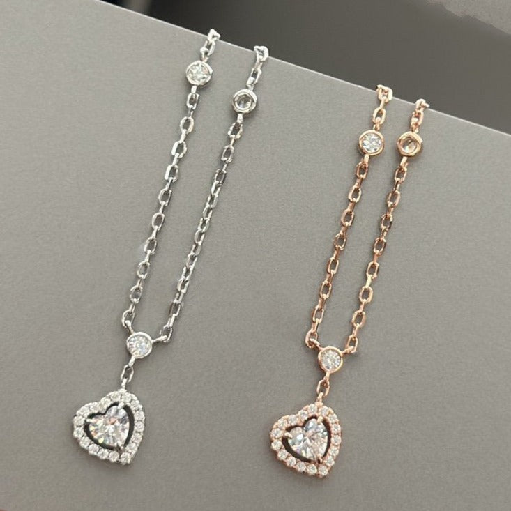[Eterna Jewels]JOY HEART DIAMOND NECKLACE