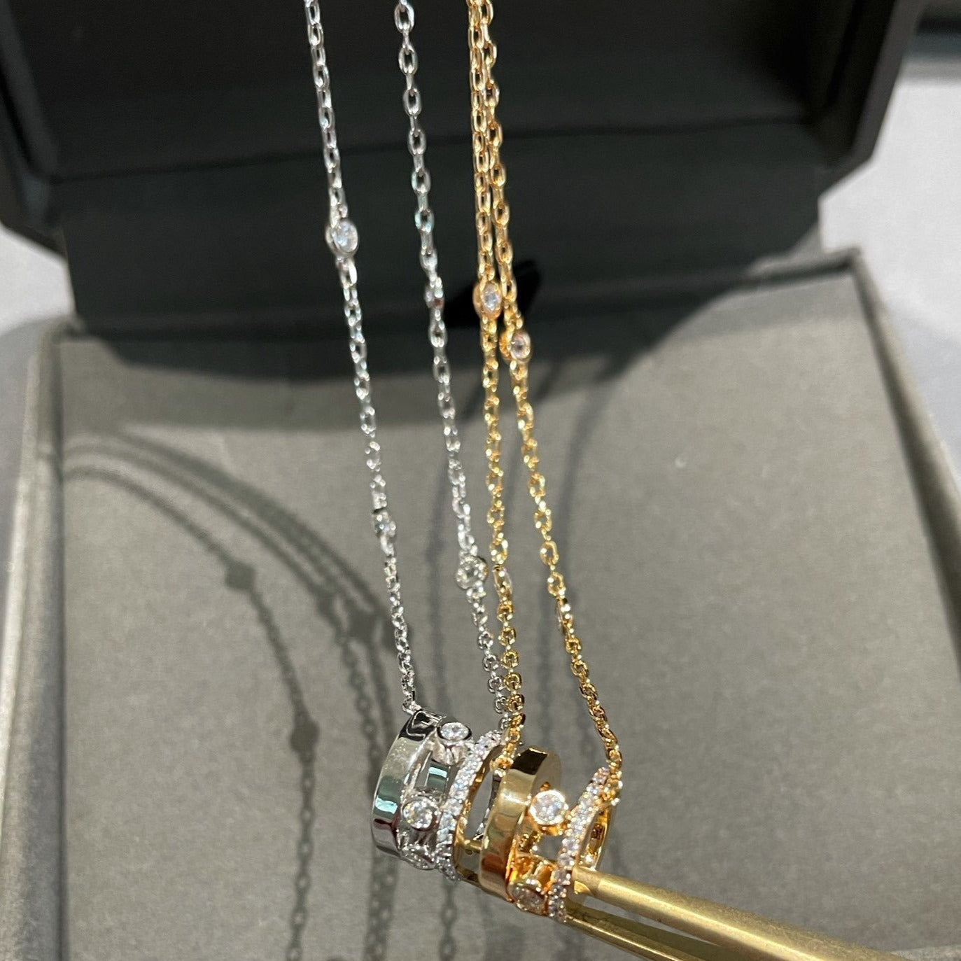 [Eterna Jewels]CHAIN MOVE ROMANE PEDAND NECKLACE