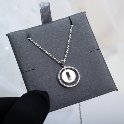[Eterna Jewels]LUCKY MOVE PM NECKLACE SILVER DIAMOND