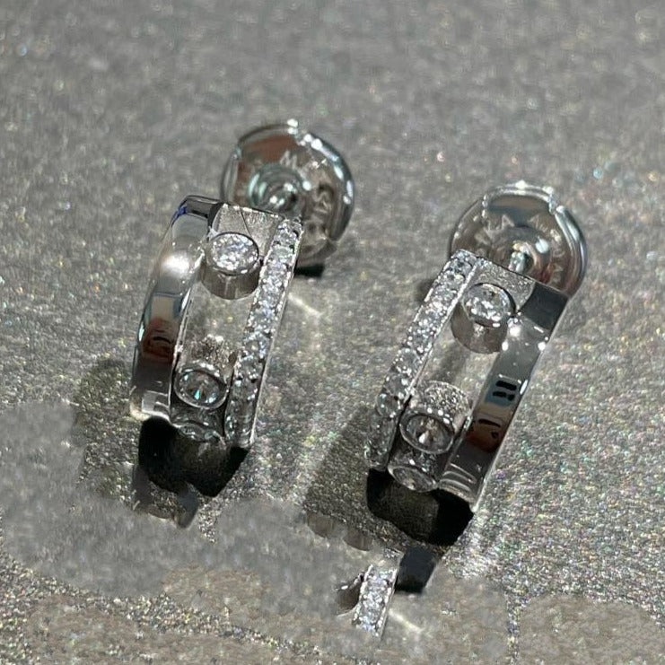 [Eterna Jewels]MOVE ROMANE EARRINGS DIAMOND