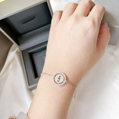 [Eterna Jewels]LUCKY MOVE PAVED DIAMOND BRACELET