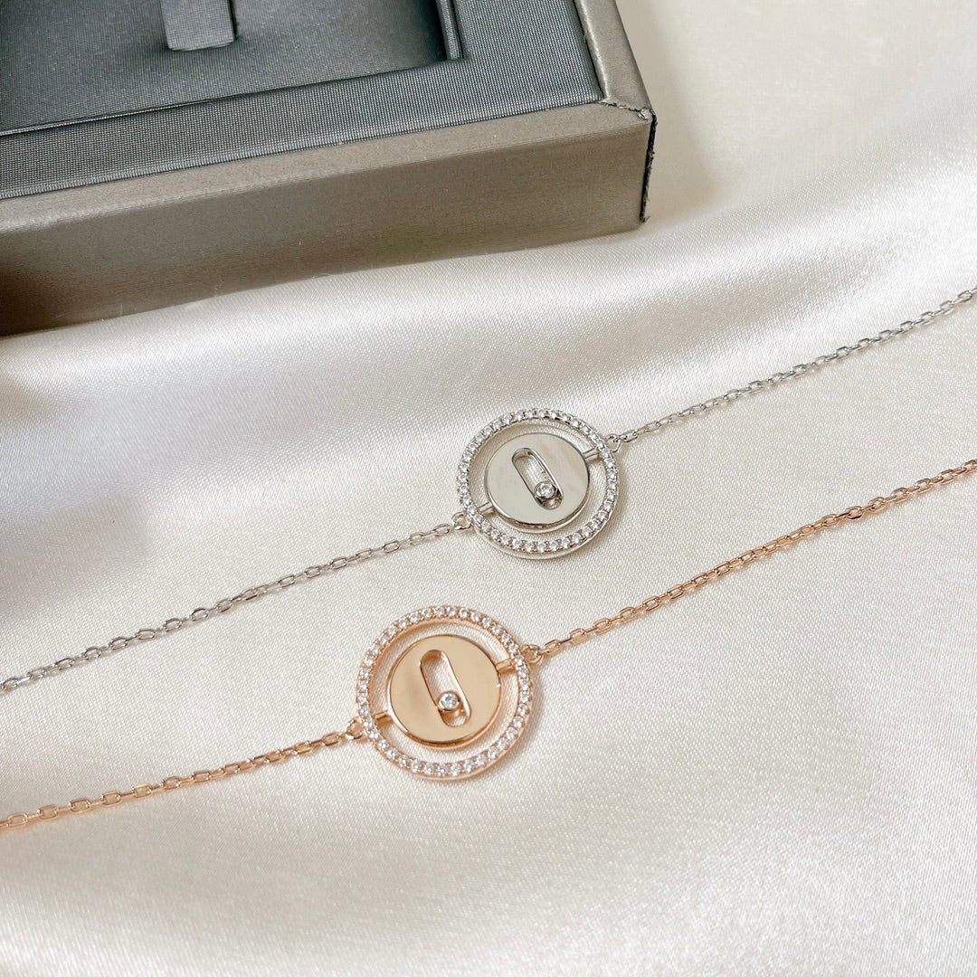 [Eterna Jewels]LUCKY MOVE PAVED DIAMOND BRACELET