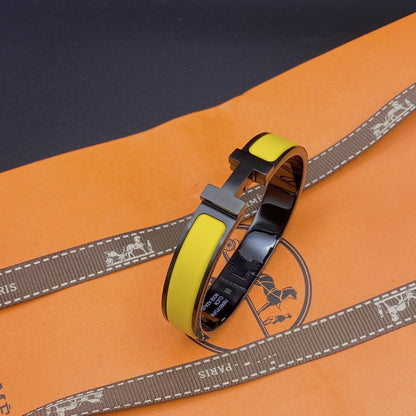 [Eterna Jewels]CLIC HM SO BLACK YELLOW BRACELET