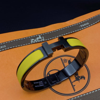 [Eterna Jewels]CLIC HM SO BLACK YELLOW BRACELET