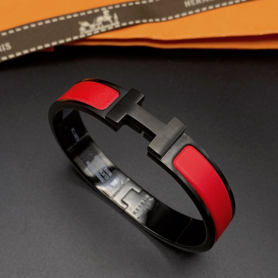 [Eterna Jewels]CLIC HM SO BLACK RED BRACELET