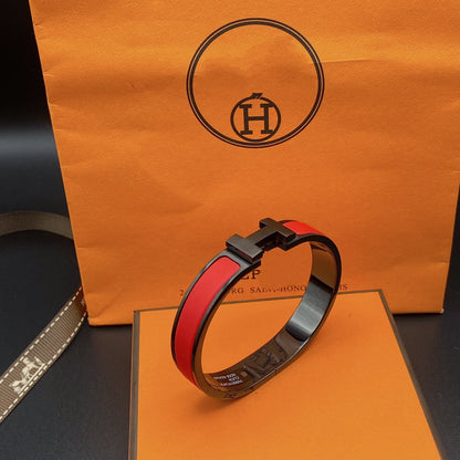 [Eterna Jewels]CLIC HM SO BLACK RED BRACELET