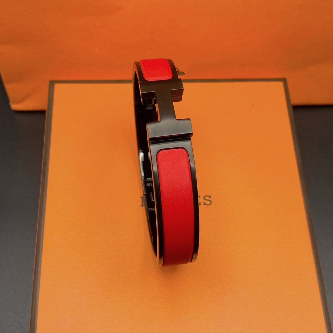 [Eterna Jewels]CLIC HM SO BLACK RED BRACELET