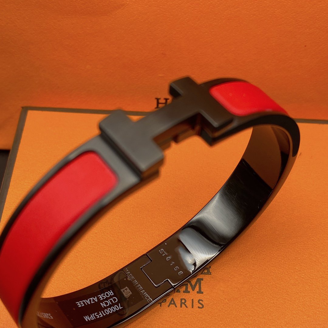 [Eterna Jewels]CLIC HM SO BLACK RED BRACELET