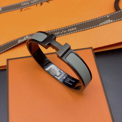 [Eterna Jewels]CLIC HM SO BLACK GREY BRACELET