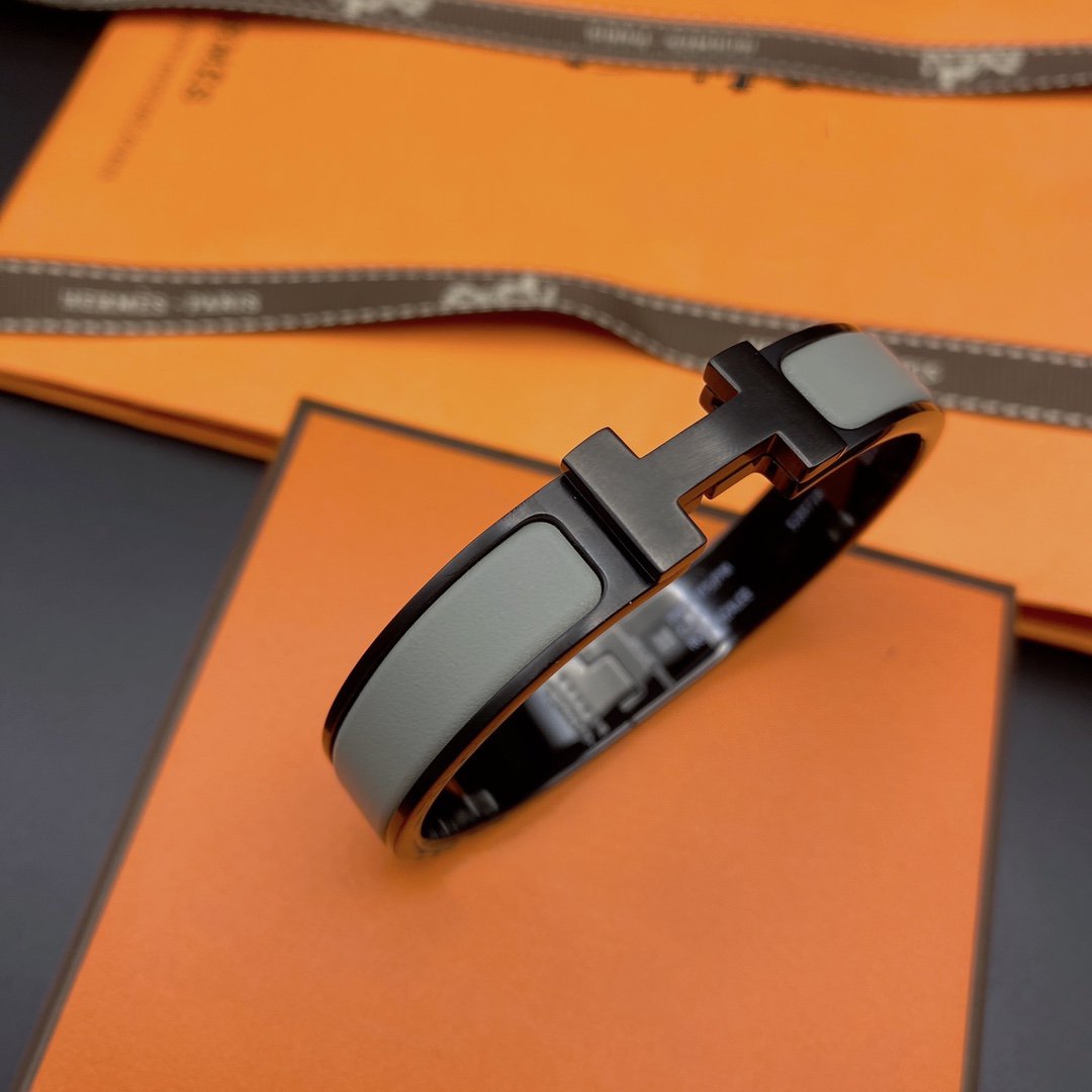 [Eterna Jewels]CLIC HM SO BLACK GREY BRACELET
