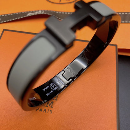 [Eterna Jewels]CLIC HM SO BLACK GREY BRACELET