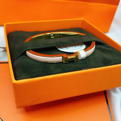 [Eterna Jewels]CLASSIC HM CLIC  PINK 8MM ENAMEL BRACELET