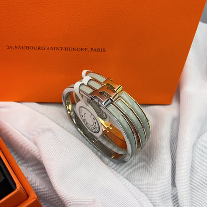 [Eterna Jewels]CLASSIC HM CLIC GREEN 8MM ENAMEL BRACELET