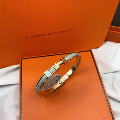 [Eterna Jewels]CLASSIC HM CLIC GREEN 8MM ENAMEL BRACELET