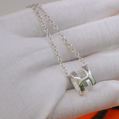 [Eterna Jewels]HM NECKLACE H LETTER OVAL SERIES