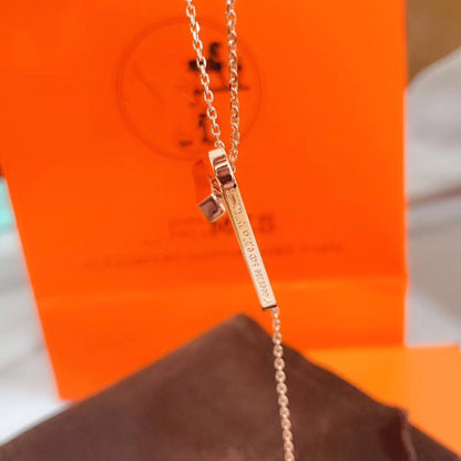[Eterna Jewels]HM NECKLACE PLATINUM ROSE GOLD DIAMOND