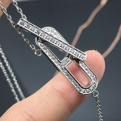[Eterna Jewels]HM NECKLACE PLATINUM ROSE GOLD DIAMOND