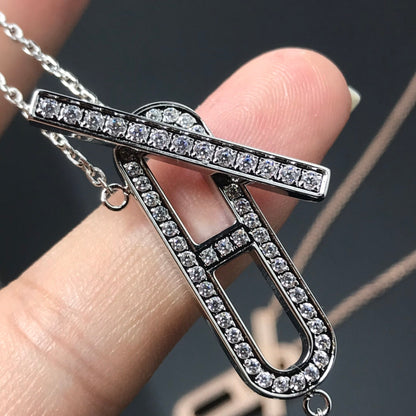 [Eterna Jewels]HM NECKLACE PLATINUM ROSE GOLD DIAMOND