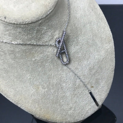 [Eterna Jewels]HM NECKLACE PLATINUM ROSE GOLD DIAMOND