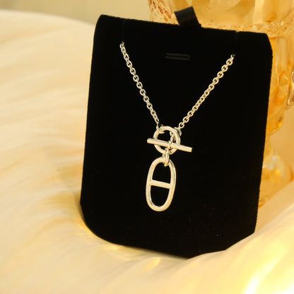 [Eterna Jewels]HM CHAINE D'ANCRE PENDANT NECKLACE STERLING SILVER