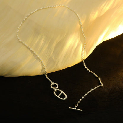 [Eterna Jewels]HM CHAINE D'ANCRE PENDANT NECKLACE STERLING SILVER