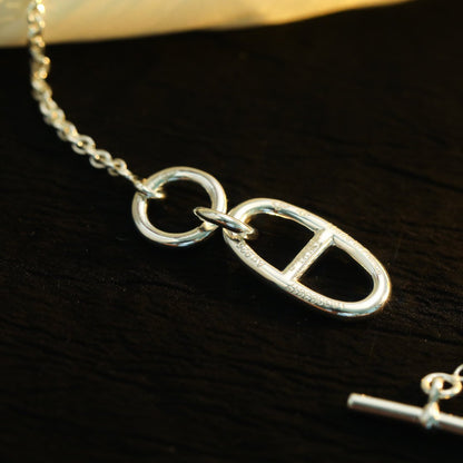 [Eterna Jewels]HM CHAINE D'ANCRE PENDANT NECKLACE STERLING SILVER