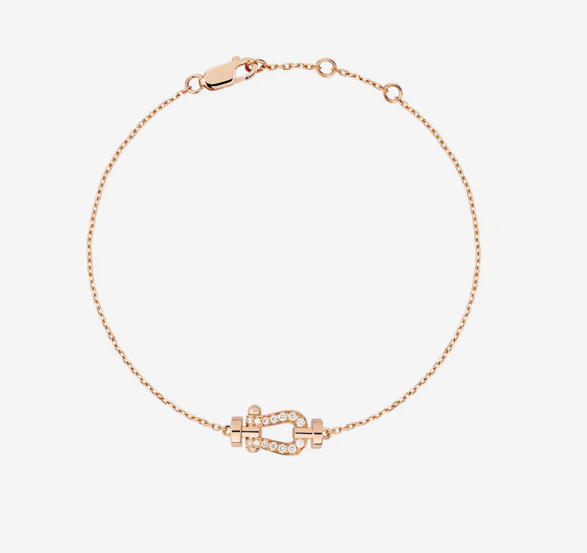 [Eterna Jewels]FORCE 10 FULL DIAMOND BUCKLE CHAIN LINK MINI MODEL
