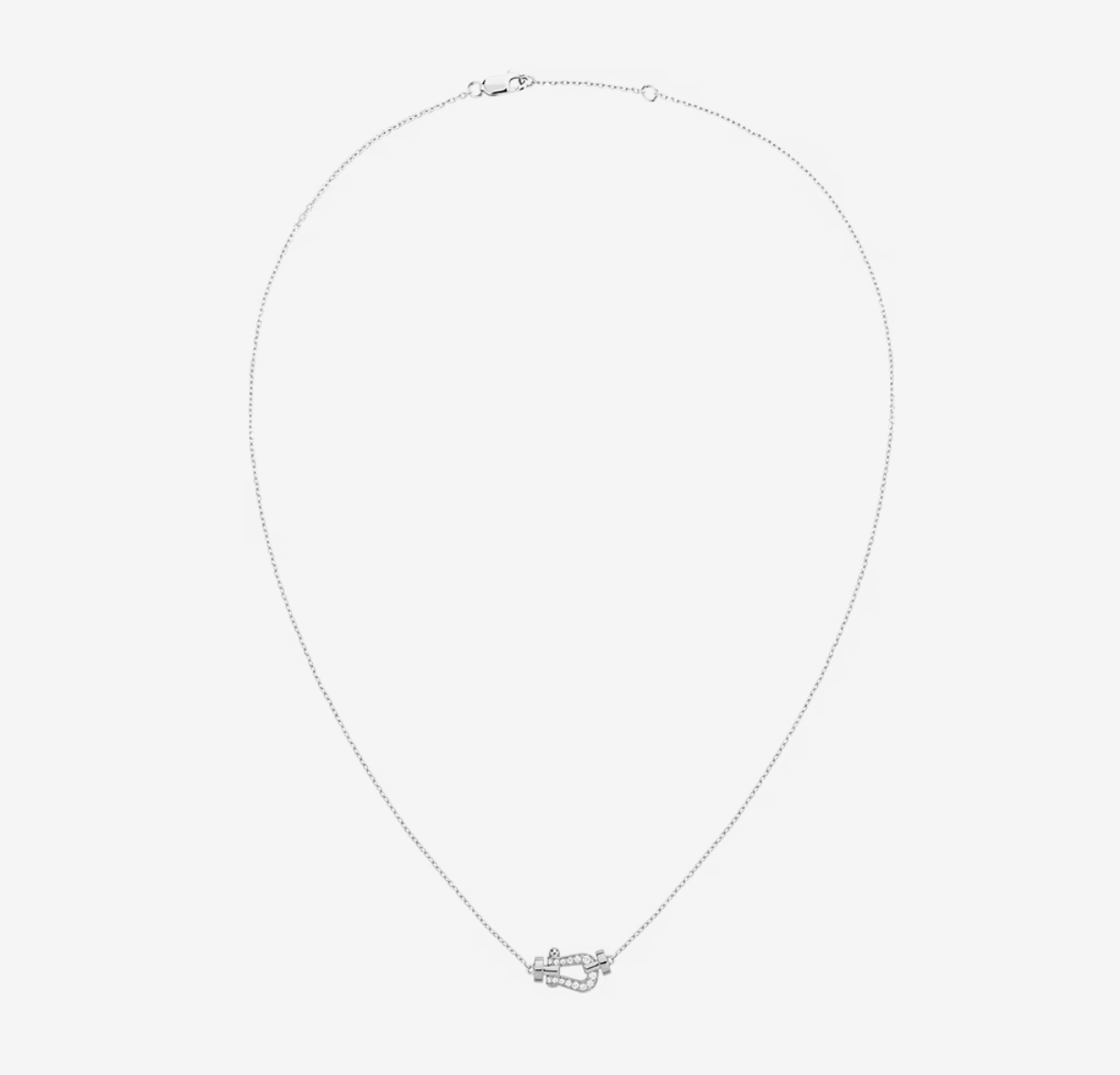 [Eterna Jewels]FORCE 10 DIAMOND SILVER NECKLACE MINI MODEL