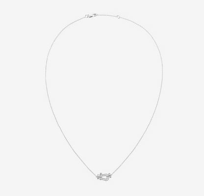 [Eterna Jewels]FORCE 10 DIAMOND SILVER NECKLACE MINI MODEL