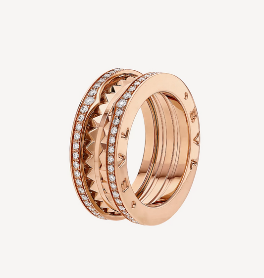 [Eterna Jewels]ZERO 1 ROCK DIAMOND PINK GOLD
