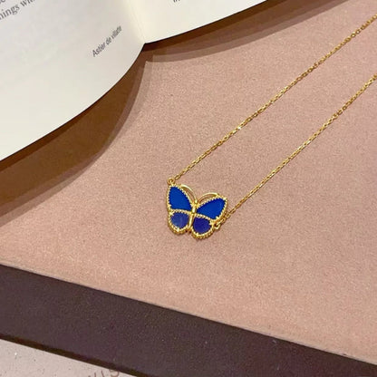 [Eterna Jewels] 2026 NEW LUCKY BUTTERFLY 1 MOTIFS NECKLACE